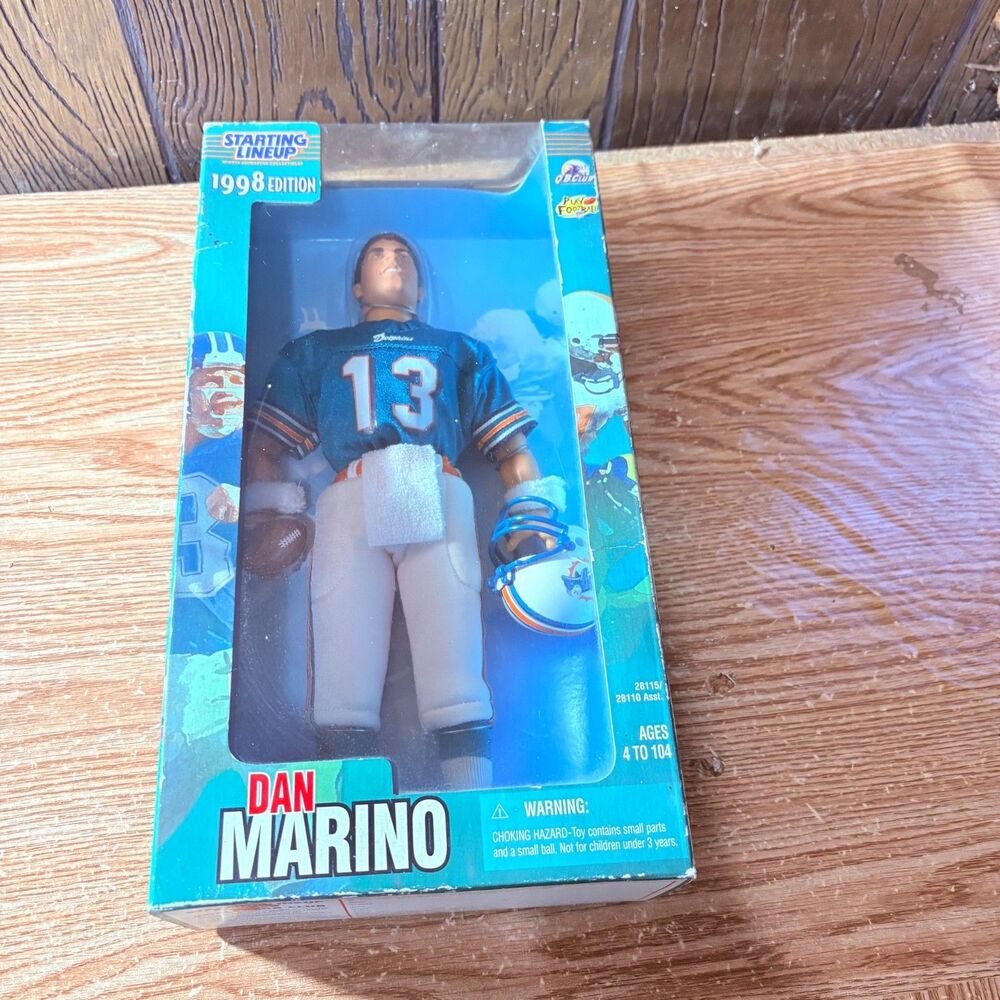 Dan Marino Miami Dolphins 1997 Starting Lineup Action Figure 12” NIB